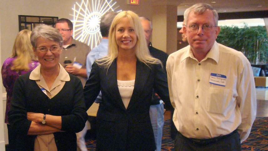 Left to Right: Leslie Fitzgerald, JoAnn Lombardi, and Stephen Fitzgerald